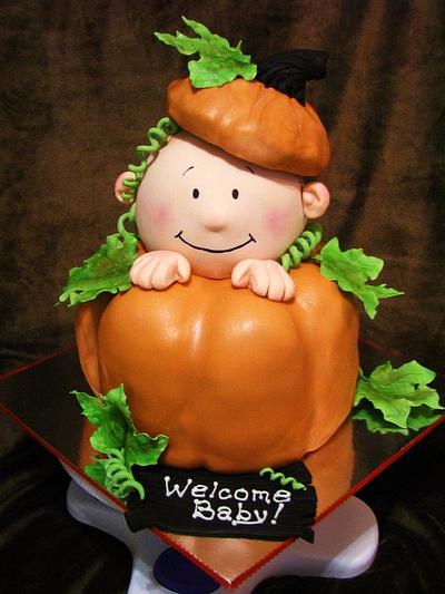 Pumpkin Baby Cake - Cake by Sarah