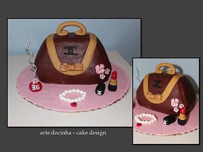 Bolo Chanel - Cake by Arte docinha - cake design 