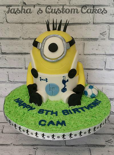 Tottenham Hotspurs Minion!! - Cake by Tasha's Custom Cakes