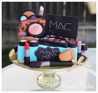 MAC Make-up lover!  - Cake by Hot Mama's Cakes