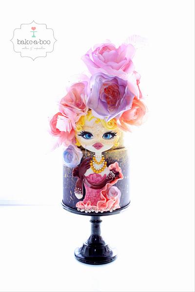 Venetian Carnival Collaboration  - Cake by Bakeaboo Cakes (Elina)