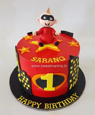 Incredibles cake - Cake by Sweet Mantra Homemade Customized Cakes Pune