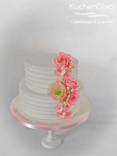 Aurora's christening cake - Cake by KuchenDiva
