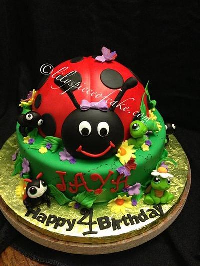 Ladybug and friends - Cake by Lily's Piece of Cake, LLC