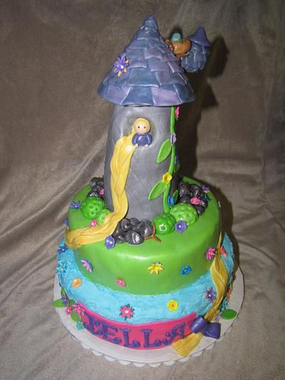 Rapunzel Birthday - Cake by Tiffany Palmer