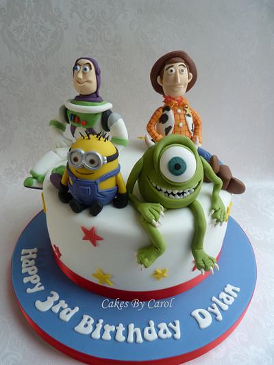 Favourite Characters - Cake by Carol
