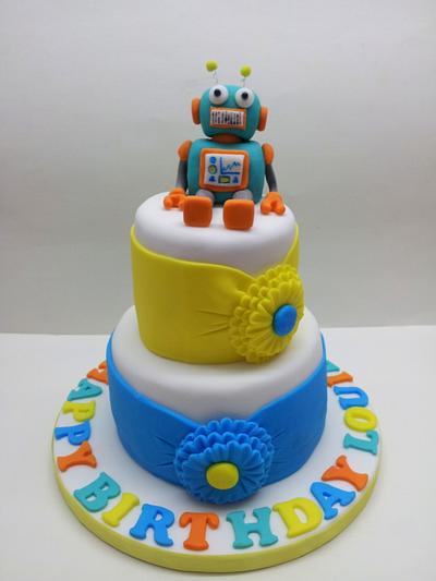 Robot - Cake by Sarah Poole