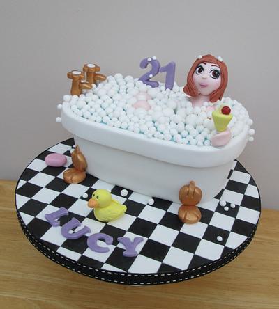 Bathtime Bubbles - Cake by The Buttercream Pantry