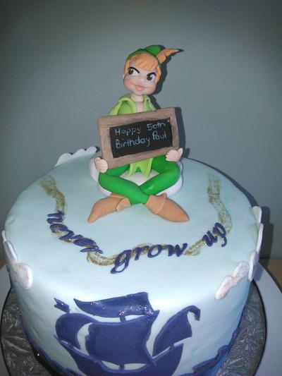 Peter Pan is 50! - Cake by Bev Jones