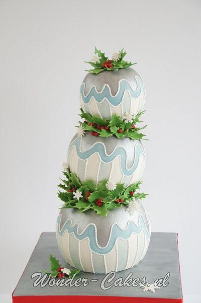 Christmas Wonky Balls - Cake by Alice van den Ham - van Dijk