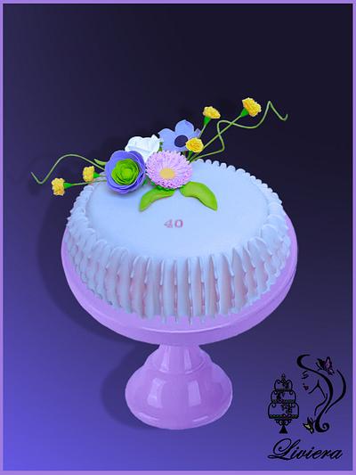 birthday cake  - Cake by LiViera