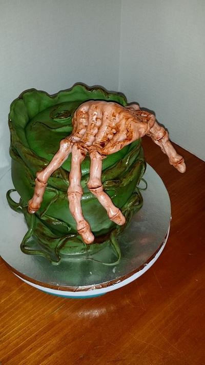 Alien Pod Cake - Cake by Melissa