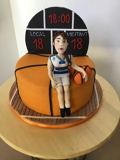 Basketball  - Cake by Cinta Barrera