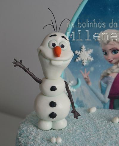 Olaf - frozen - Cake by Milene Habib