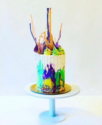Isomalt Cake - Cake by Chica PAstel