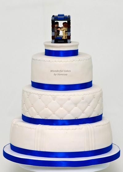 Lego Wedding Cake - Cake by Vanessa