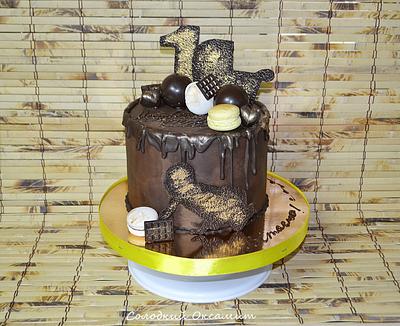  Chocolate is never too much))) ... - Cake by Oksana Kliuiko