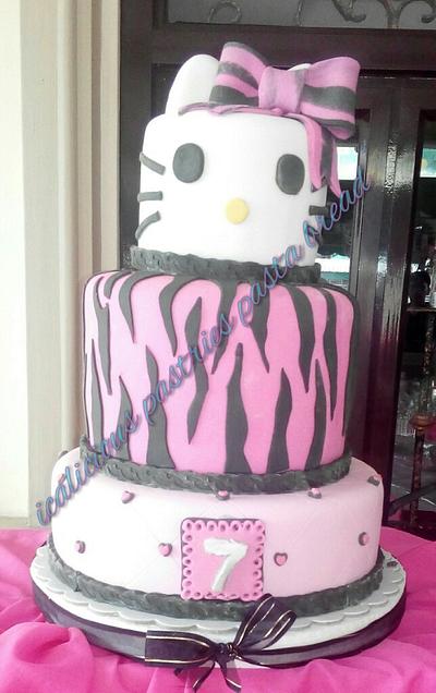hello kitty cake - Cake by ladiamond