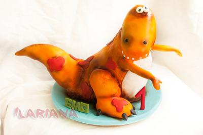 Dino - Cake by Todorka Nikolaeva