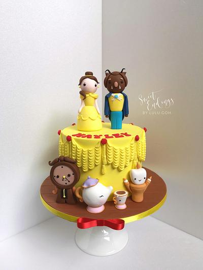 Beauty and the Beast - Cake by Lulu Goh