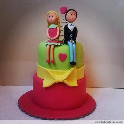 Love Cake - Cake by kutukutuyense