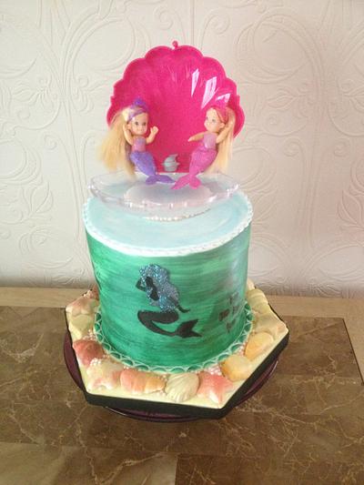 Mermaid birthday cake - Cake by alison1966