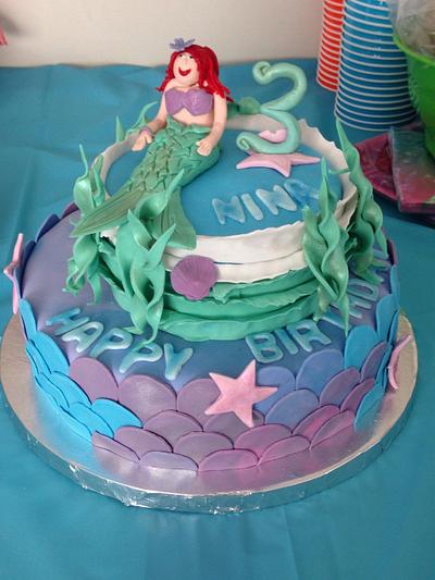 Mermaid Cake - Cake by Jesika Altuve