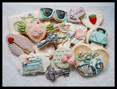 Valentine Cookies - Cake by Kim Coleman (Sugar Rush Custom Cookies)