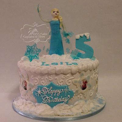 Frozen Cake for Leila - Cake by DCC Cakes, Cupcakes & More...