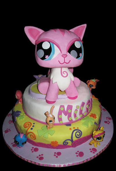 Littlest Pet shop cake - Cake by Willow cake decorations