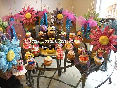 LalaLoopsy and Owl - Cake by Evelyn Vargas