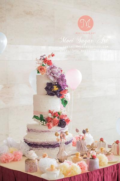 My Own Wedding Cake - Cake by Moei Sugar Art