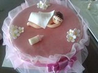 Sleeping baby - Cake by Radhika