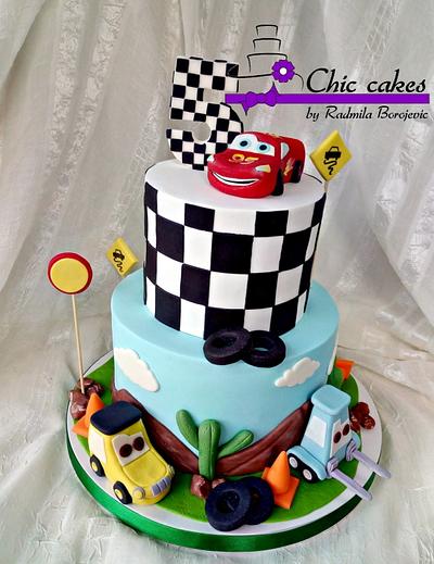 McQueen car cake - Cake by Radmila