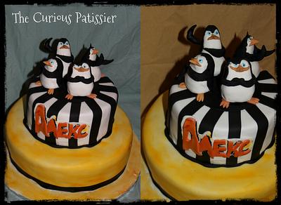 The Penguins of Madagascar - Cake by The Curious Patissier
