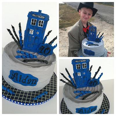 Doctor Who Cake - Cake by Jacque McLean - Major Cakes