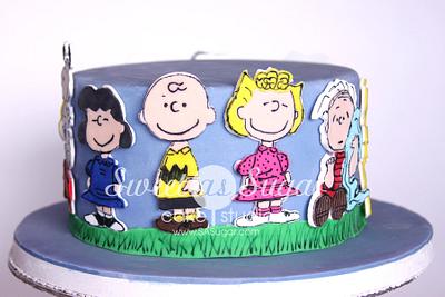 Peanuts Cake - Cake by SweetAsSugar
