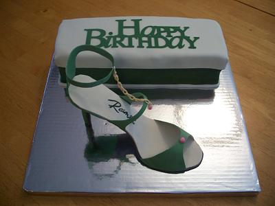 Just The Right Shoe By Raine - "Chain of Fools" - Cake by Melissa D.