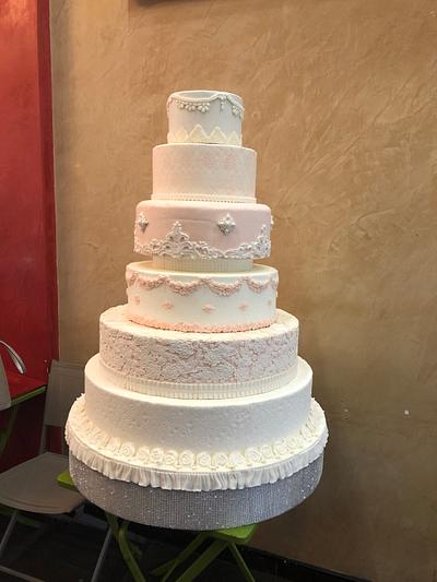 Wedding cake brussels - Cake by miracles_ensucre