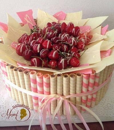 Tender pink cake - Cake by Mocart DH