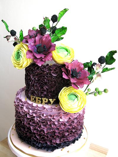 purple garden - Cake by Delice