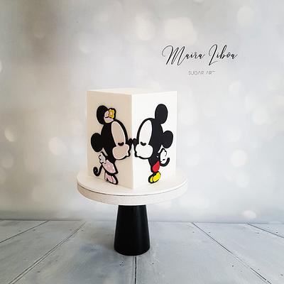 Mickey & Minnie - Cake by Maira Liboa