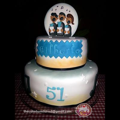 A chorus cake - Cake by TheCake by Mildred