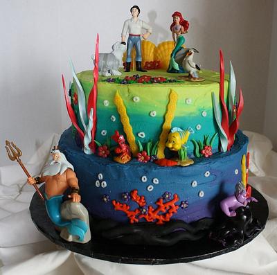 Rehoboth Elementary Presents...The Little Mermaid - Cake by Dee