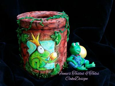Once upon a time....the frog king - Cake by Fanie Feickert-Sell
