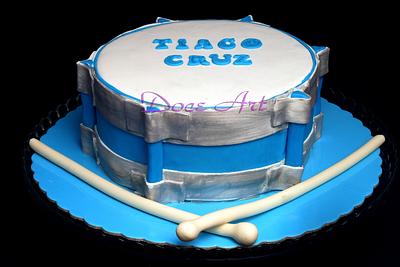 Drummer cake - Cake by Magda Martins - Doce Art