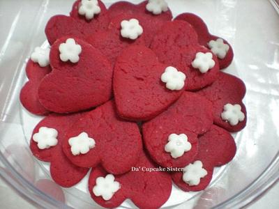 Heart Cookies - Cake by dacupcakesisters