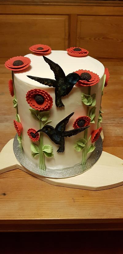 Cake with birds - Cake by Tsvetti
