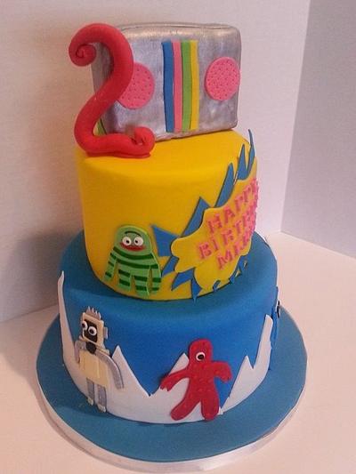Yo Gabba Gabba Birthday Cake - Cake by Tomyka