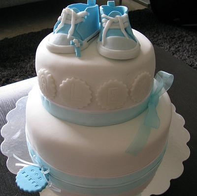 Alex' baptism cake - Cake by Sugar&Spice by NA